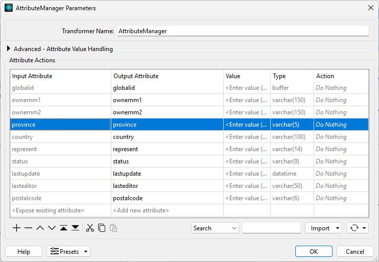 New position for province